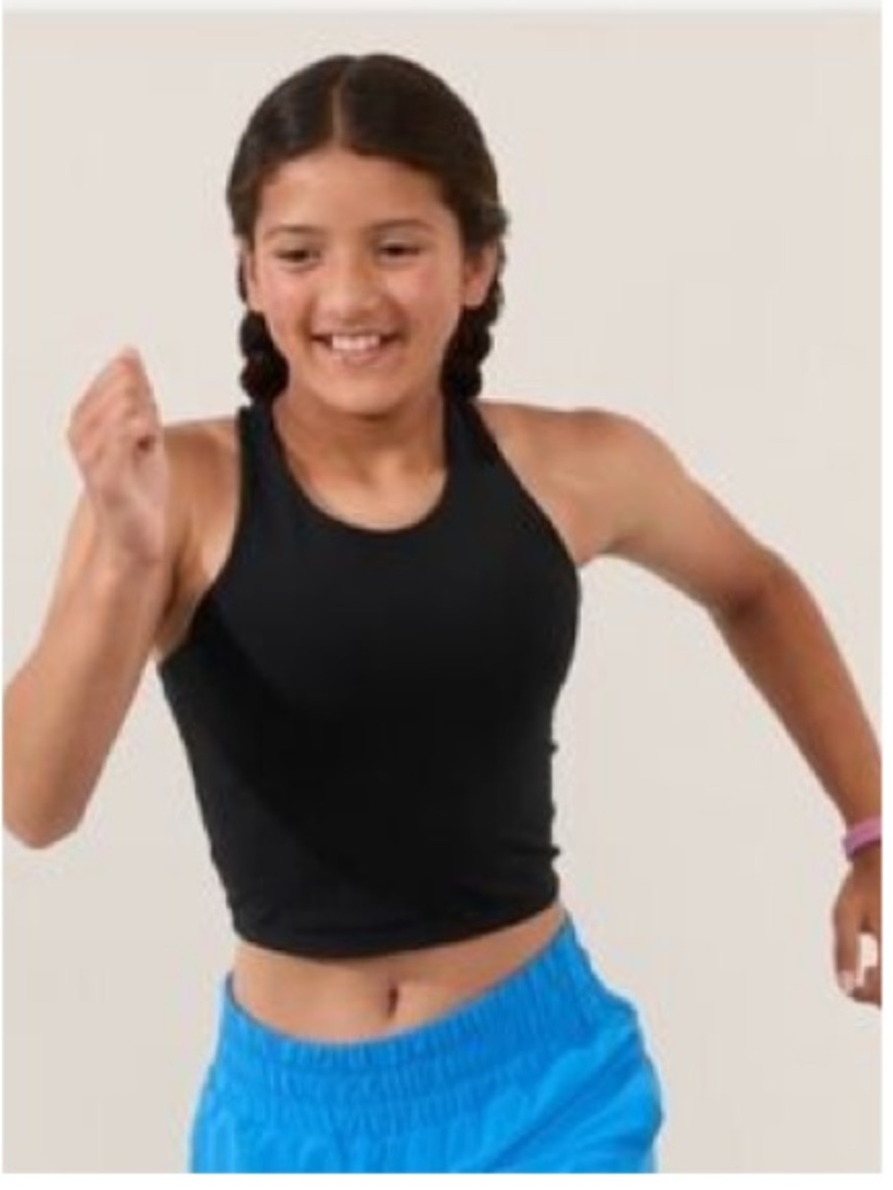 ATHLETA Girl Long Distance Bra / Longline Crop Tank !